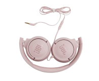 JBL Sluchawki Nauszne z mikrofonem T500 Rózowe - 452102 - zdjęcie 3
